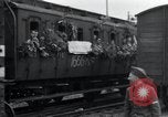 Image of Train leaves carrying Jewish orphans of Buchenwald Concentration Camp  Weimar Germany, 1945, second 33 stock footage video 65675073864