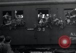 Image of Train leaves carrying Jewish orphans of Buchenwald Concentration Camp  Weimar Germany, 1945, second 43 stock footage video 65675073864
