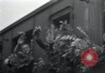 Image of Train leaves carrying Jewish orphans of Buchenwald Concentration Camp  Weimar Germany, 1945, second 50 stock footage video 65675073864