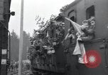Image of Train leaves carrying Jewish orphans of Buchenwald Concentration Camp  Weimar Germany, 1945, second 55 stock footage video 65675073864