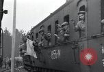 Image of Train leaves carrying Jewish orphans of Buchenwald Concentration Camp  Weimar Germany, 1945, second 59 stock footage video 65675073864