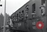Image of Train leaves carrying Jewish orphans of Buchenwald Concentration Camp  Weimar Germany, 1945, second 60 stock footage video 65675073864