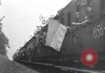 Image of Train filled with liberated Jewish orphans of Buchenwald Concentration Weimar Germany, 1945, second 10 stock footage video 65675073865