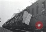 Image of Train filled with liberated Jewish orphans of Buchenwald Concentration Weimar Germany, 1945, second 17 stock footage video 65675073865