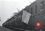 Image of Train filled with liberated Jewish orphans of Buchenwald Concentration Weimar Germany, 1945, second 18 stock footage video 65675073865