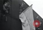 Image of Train filled with liberated Jewish orphans of Buchenwald Concentration Weimar Germany, 1945, second 26 stock footage video 65675073865
