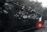 Image of Train filled with liberated Jewish orphans of Buchenwald Concentration Weimar Germany, 1945, second 43 stock footage video 65675073865