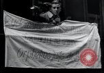 Image of Train filled with liberated Jewish orphans of Buchenwald Concentration Weimar Germany, 1945, second 52 stock footage video 65675073865