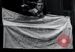 Image of Train filled with liberated Jewish orphans of Buchenwald Concentration Weimar Germany, 1945, second 56 stock footage video 65675073865