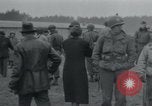 Image of German civilians view dead at Wöbbelin Concentration Camp Ludwigslust Germany, 1945, second 12 stock footage video 65675073876
