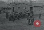Image of German civilians view dead at Wöbbelin Concentration Camp Ludwigslust Germany, 1945, second 39 stock footage video 65675073876