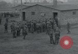 Image of German civilians view dead at Wöbbelin Concentration Camp Ludwigslust Germany, 1945, second 42 stock footage video 65675073876