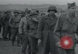 Image of German civilians view dead at Wöbbelin Concentration Camp Ludwigslust Germany, 1945, second 57 stock footage video 65675073876