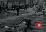 Image of German civilians bury Wobbelin victims Ludwigslust Germany, 1945, second 8 stock footage video 65675073877