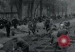 Image of German civilians bury Wobbelin victims Ludwigslust Germany, 1945, second 20 stock footage video 65675073877