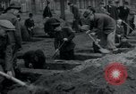Image of German civilians bury Wobbelin victims Ludwigslust Germany, 1945, second 23 stock footage video 65675073877