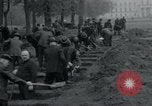 Image of German civilians bury Wobbelin victims Ludwigslust Germany, 1945, second 36 stock footage video 65675073877