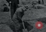 Image of German civilians bury Wobbelin victims Ludwigslust Germany, 1945, second 51 stock footage video 65675073877