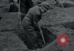 Image of German civilians bury Wobbelin victims Ludwigslust Germany, 1945, second 53 stock footage video 65675073877