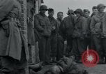 Image of Barracks and victims at Wöbbelin Concentration Camp Ludwigslust Germany, 1945, second 11 stock footage video 65675073879