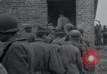 Image of Barracks and victims at Wöbbelin Concentration Camp Ludwigslust Germany, 1945, second 42 stock footage video 65675073879
