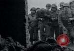 Image of Barracks and victims at Wöbbelin Concentration Camp Ludwigslust Germany, 1945, second 51 stock footage video 65675073879
