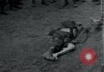 Image of Barracks and victims at Wöbbelin Concentration Camp Ludwigslust Germany, 1945, second 55 stock footage video 65675073879