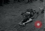 Image of Barracks and victims at Wöbbelin Concentration Camp Ludwigslust Germany, 1945, second 56 stock footage video 65675073879