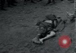 Image of Barracks and victims at Wöbbelin Concentration Camp Ludwigslust Germany, 1945, second 57 stock footage video 65675073879