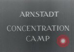 Standbild Polnischen und Russischen Opfer im Konzentrationslager Arnstadt Deutschland, 1945, aus Sekunde 6 historischem Filmmaterial Videoclip 65675073891