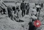 Standbild Polnischen und Russischen Opfer im Konzentrationslager Arnstadt Deutschland, 1945, aus Sekunde 53 historischem Filmmaterial Videoclip 65675073891