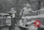 Standbild USA Offiziere Cham Deutschland, 1945, aus Sekunde 43 historischem Filmmaterial Videoclip 65675073895