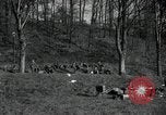 Standbild deutsche Zivilisten am östlichen Ufer der Mulde Grimma Deutschland, 1945, aus Sekunde 6 historischem Filmmaterial Videoclip 65675073903