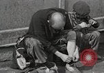 Image of liberated prisoners Germany, 1945, second 32 stock footage video 65675073906