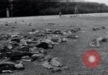 Image of liberated surviving concentration camp prisoners Landsberg Germany, 1945, second 32 stock footage video 65675073910