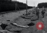 Image of liberated surviving concentration camp prisoners Landsberg Germany, 1945, second 37 stock footage video 65675073910