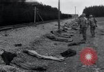 Image of liberated surviving concentration camp prisoners Landsberg Germany, 1945, second 38 stock footage video 65675073910