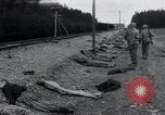 Image of liberated surviving concentration camp prisoners Landsberg Germany, 1945, second 39 stock footage video 65675073910