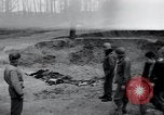 Image of unburied bodies of victims Germany, 1945, second 1 stock footage video 65675073912