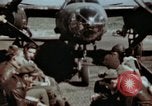 Image of B-26 Marauder bomber crew flaunting standard procedures Germany, 1945, second 4 stock footage video 65675073918