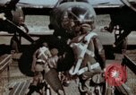 Image of B-26 Marauder bomber crew flaunting standard procedures Germany, 1945, second 11 stock footage video 65675073918