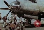 Image of B-26 Marauder bomber crew flaunting standard procedures Germany, 1945, second 17 stock footage video 65675073918