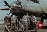 Image of B-26 Marauder bomber crew flaunting standard procedures Germany, 1945, second 19 stock footage video 65675073918