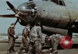 Image of B-26 Marauder bomber crew flaunting standard procedures Germany, 1945, second 21 stock footage video 65675073918