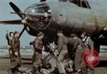Image of B-26 Marauder bomber crew flaunting standard procedures Germany, 1945, second 35 stock footage video 65675073918