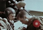 Image of B-26 Marauder bomber crew flaunting standard procedures Germany, 1945, second 56 stock footage video 65675073918