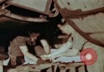 Image of B-26 Marauder bomber preparing for a mission Germany, 1945, second 9 stock footage video 65675073919