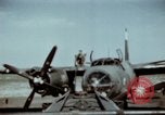 Image of B-26 Marauder bombers refueled and departing on mission Germany, 1945, second 7 stock footage video 65675073921