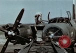 Image of B-26 Marauder bombers refueled and departing on mission Germany, 1945, second 10 stock footage video 65675073921