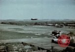 Image of B-26 Marauder bombers refueled and departing on mission Germany, 1945, second 30 stock footage video 65675073921